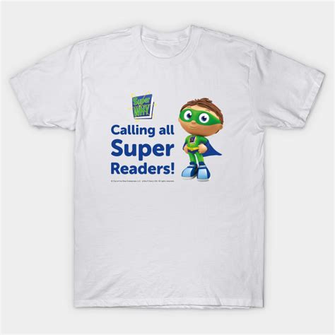 Super Why Calling All Super Readers Super Why T Shirt Teepublic