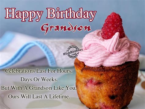 Birthday Wish For Grandson Birthday Pwl