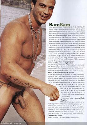 Naked Uncensored Kleber Bam Bam Hot Star From Brasilian Big Brother