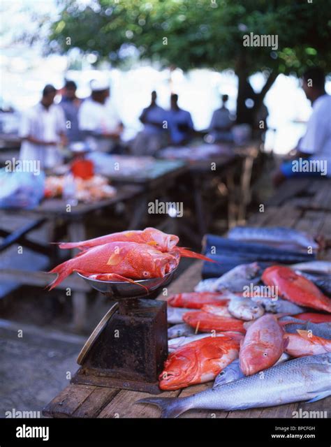 Outdoor Fish Market Grand Baie Hi Res Stock Photography And Images Alamy
