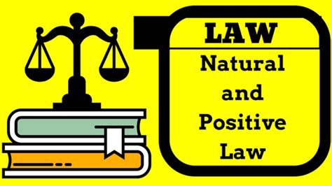 Natural Law Vs Positive Law Jurisprudence Thomas Aquinas Youtube