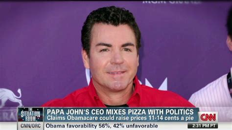 Papa John’s Ceo Mixes Pizza And Politics Cnn
