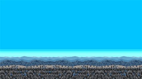 1360x768px Free Download Hd Wallpaper Clear Blue Sky Pixel Art