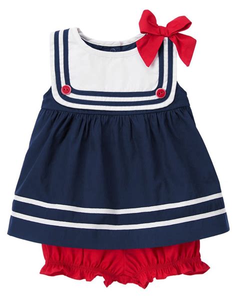 Nwt Gymboree Sailor Baby Nautical Bloomer Set 0 3 Months Baby Girl