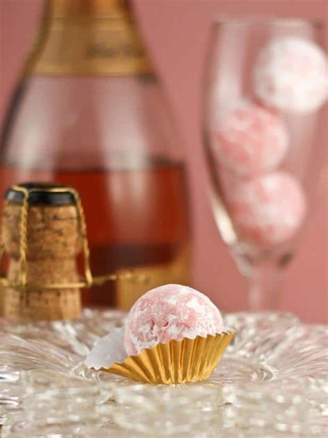 8 Simple Wedding Desserts You Can Make Yourself Champagne Dessert Champagne Truffles