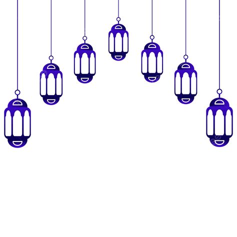 Ramadan Kareem Lantern Vector Png Images Ramadan Lanterns Blue Type