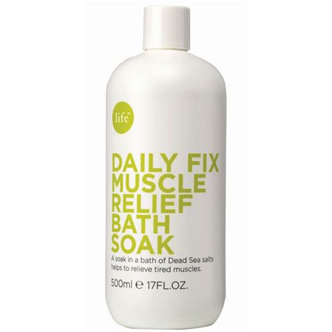 Life Nk Daily Fix Muscle Relief Bath Soak 500ml Buy Online Mankind