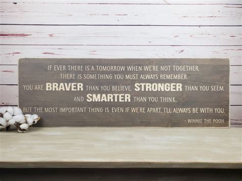 always remember you are braver stronger smarter winnie the etsy