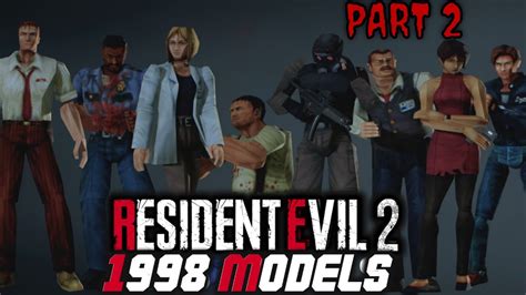 Resident Evil 2 Remake Pc 1998 Models Project Mod Brand New Mod Part