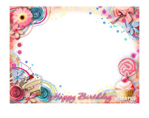 Free Birthday Frames Png Download Free Birthday Frames Png Png Images Free Cliparts On Clipart