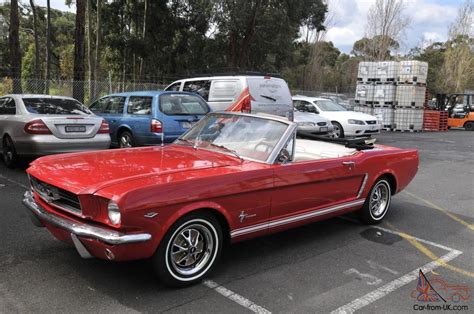 1965 Ford Mustang Convertible 289 V8 C Code Car Excellent Condition