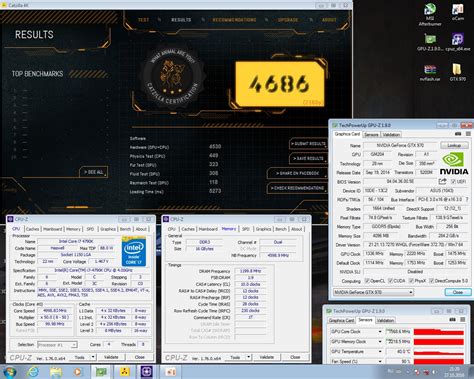 Dark S Catzilla 4k Score 4686 Marks With A Geforce Gtx 970