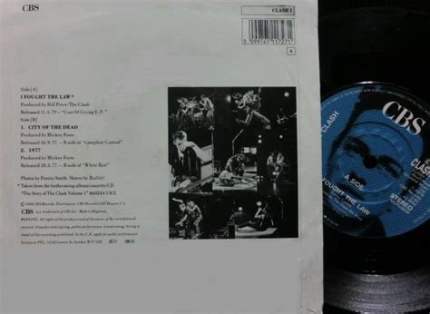 ザ・クラッシュuk廃盤★the Clash 『i Fought The Law』 Modern Records 3号店