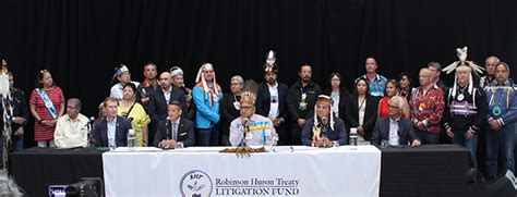 Robinson Huron Treaty Leadership Ontario And Canada Announce Proposed