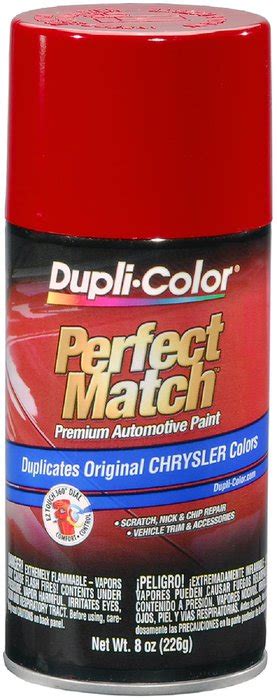 Dupli Color Perfect Match Flame Red 8 Oz 157315 Pep Boys