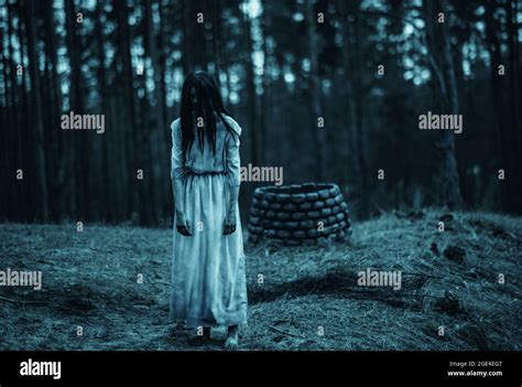 Evil Spirit Long Hair Hi Res Stock Photography And Images Alamy