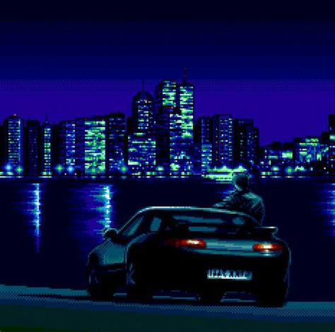 Pin By Chris On I Love The 80s Pixel Art Pixel Night Art