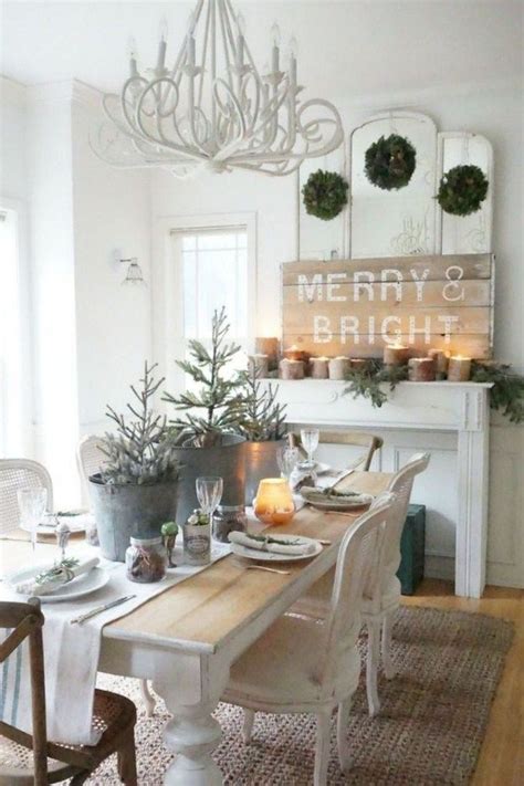 48 Beautiful Winter Dining Room Table Decor Ideas Which You Definitely