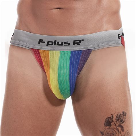 F Plus R Gay Pride Jockstrap Lgbt Athletic Supporter Underwear Ebay