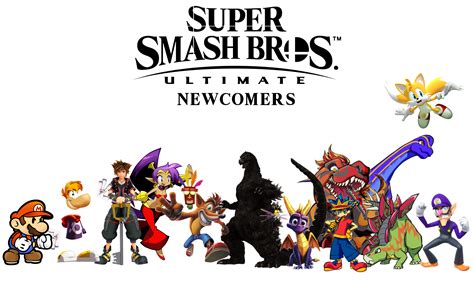 Super Smash Bros Newcomers By Japanesegodzilla On Deviantart
