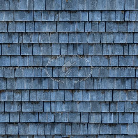 Wood Shingle Roof Texture Seamless 03778