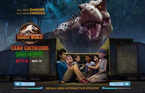 Dreamworks Debuts Trailer For Interactive Special Jurassic World Camp Cretaceous Hidden