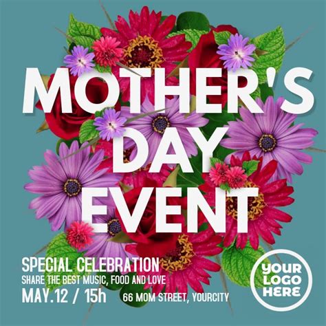 Copy Of Mothers Day Event Flyer Postermywall