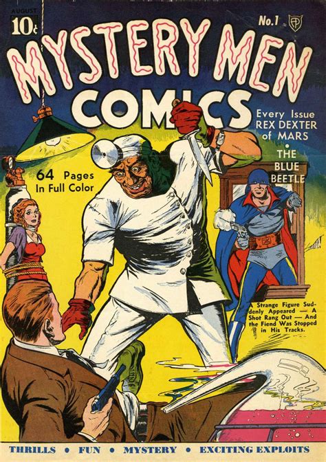 Mystery Men Comics 1939—1942 Dc Database Fandom