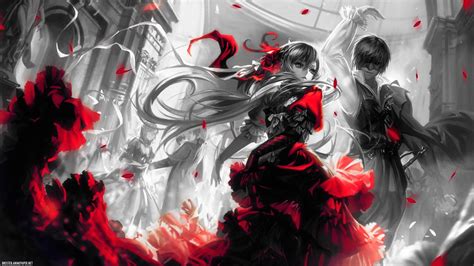 Cool Red Anime Wallpapers Wallpaper Cave