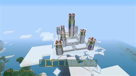 Rainbow Castle Minecraft By Mrsharleenquinnzel On Deviantart