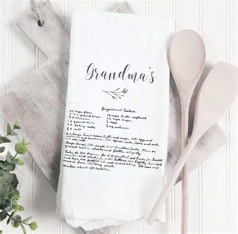 Personalized Kitchen Towels With Recipe Find Vegetarian Recipes