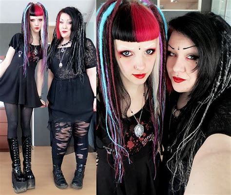 Psychara And Senn Gothic Outfits Goth Model Fashion