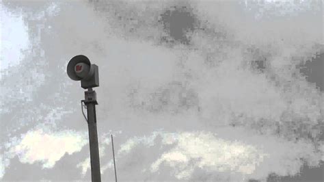 Federal Signal Tornado Siren Test 2001 130 Alert Youtube