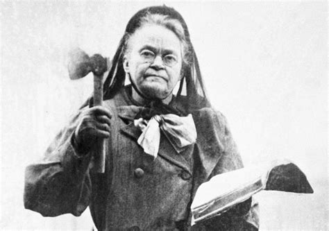 Carrie Nation And The 18th Amendment Prohibitions History The