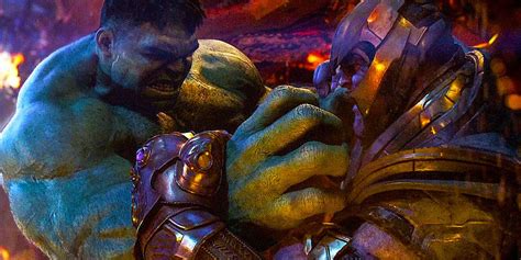 Avengers 4 Prelude Comic Contradicts Russos On Hulkthanos Fight