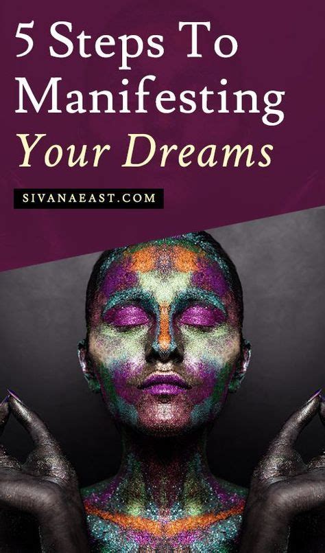 5 Steps To Manifesting Your Dreams Dreaming Of You Law Of Attraction
