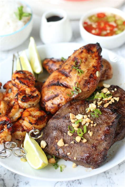 • pressure cook quick, delicious meals, from juicy steaks and tender pulled pork to aromatic curries and. Vietnamese Mixed Grill | Recipe | Mixed grill, Grilled ...