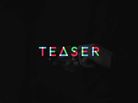 Teaser On Behance