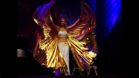 Mahtab Belly Dance With Isis Wings Pharaonic Odyssey Paul Dinletir Youtube