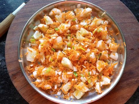 Cucumber Baby Carrot Salad Recipe Salad Recipes Shraddha Tikkas