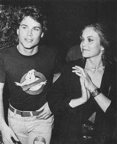 Rob Lowe And Diane Lane Young Diane Lane Beautiful People The Outsiders