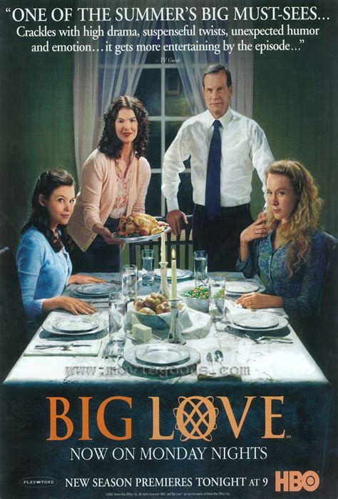 Big Love Tv Movie Poster Style B 11 X 17 2006