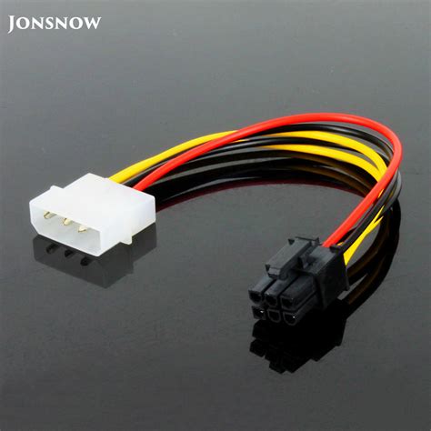 So that would not be a smart idea. JONSNOW 6 Pin Male to 4 Pin Molex FemalePCI Express ...