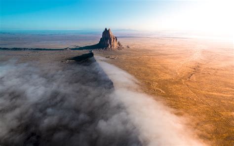 Sunrise At Shiprock New Mexico Most Beautiful Picture Of The Day