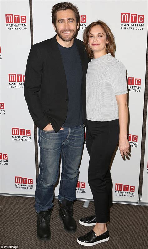 Ruth Wilson And Jake Gyllenhaal Attend Photocall For Constellations