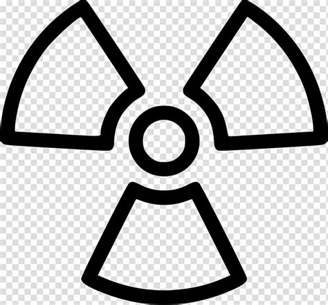 Radioactive Decay Radiation Hazard Symbol Symbol Sign Rim Danger My