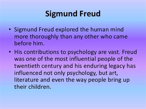 Sigmund Freud Psychosexual Theory