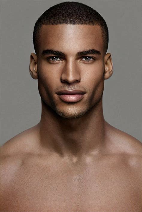 Gorgeous Black Men Handsome Black Men Beautiful Men Faces Handsome Faces Male Model Face