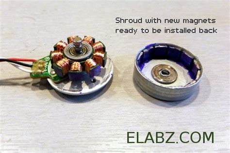 Hub Motor For Electric Inline Skates Shroud Bell With New Magnets