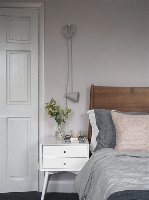 A Soft Blush Pink Bedroom With Farrow And Balls Peignoir Cate St Hill